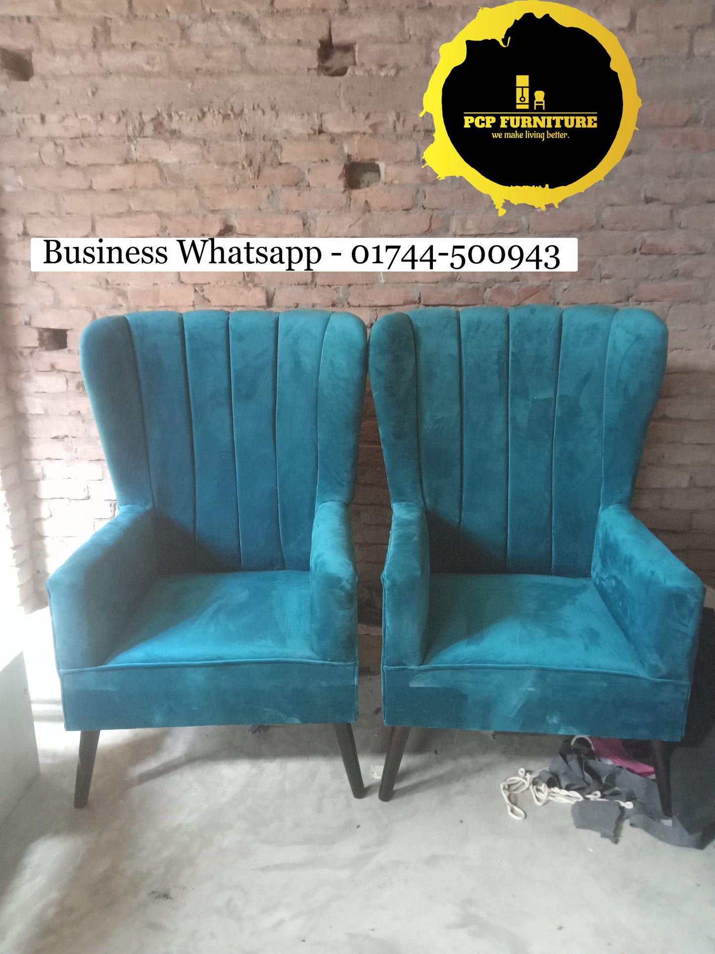 KING CHAIR, TOW PIS.