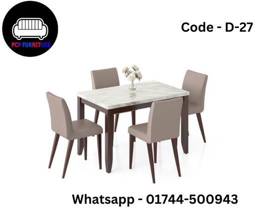 DINING TABLE, WITH MARVEL TOP