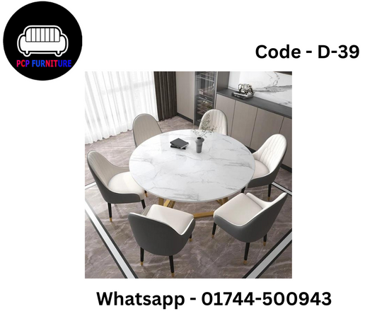 DINIG TABLE, WITH MARVEL TOP.